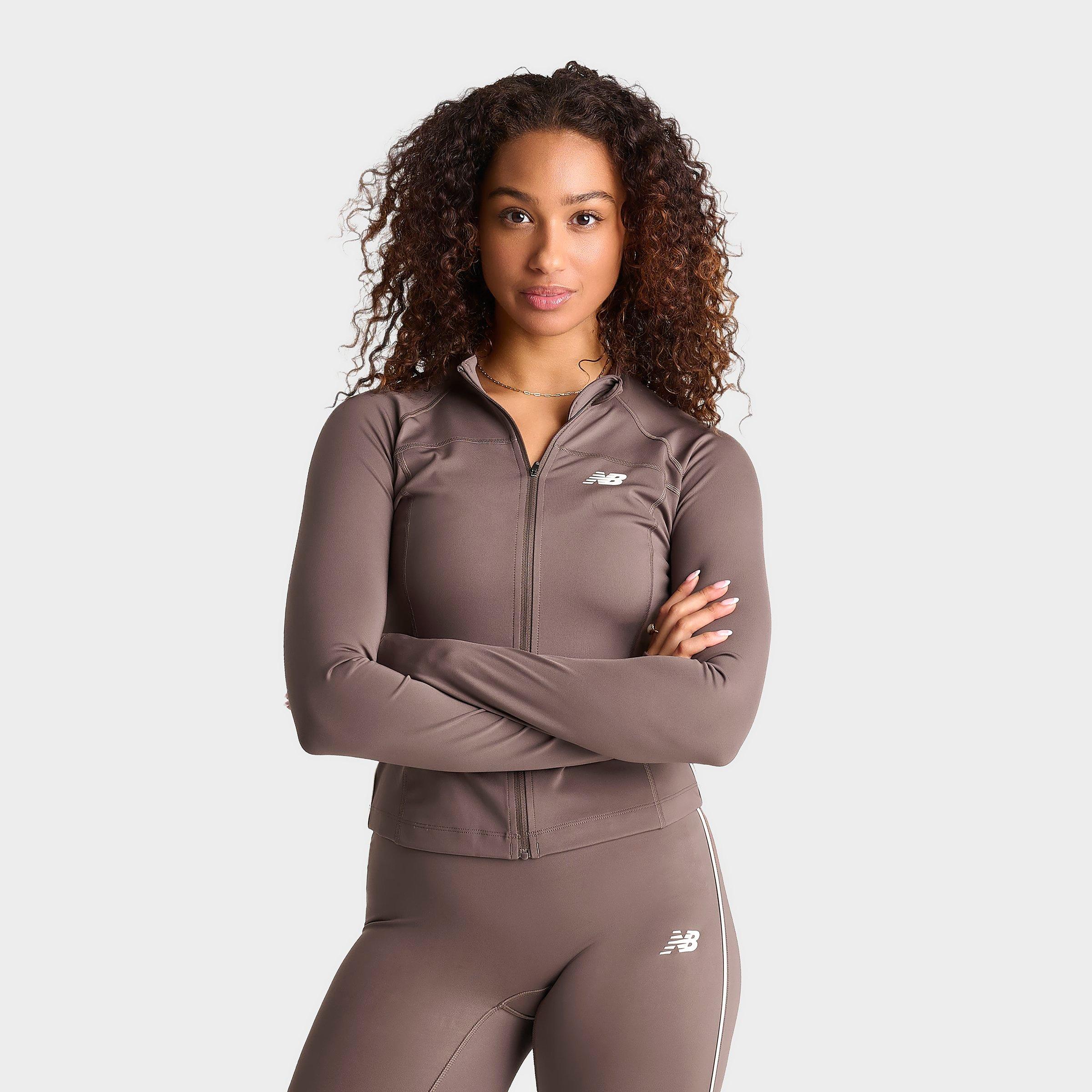 New Balance ロゴプリント ジャケット M Women's New Balance Piped Full-Zip Training Jacket | JD Sports