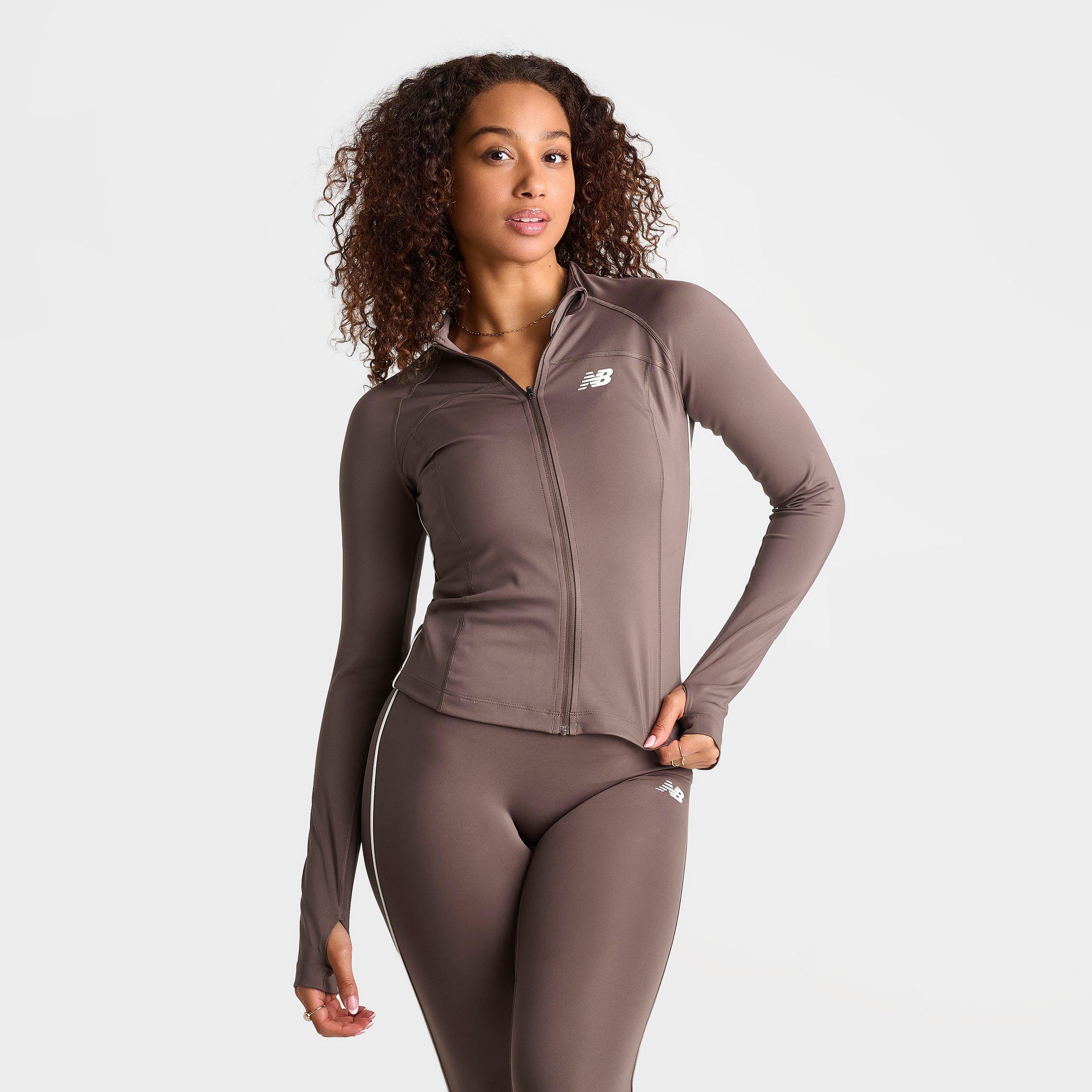 Women's New Balance Piped Full-Zip Training Jacket