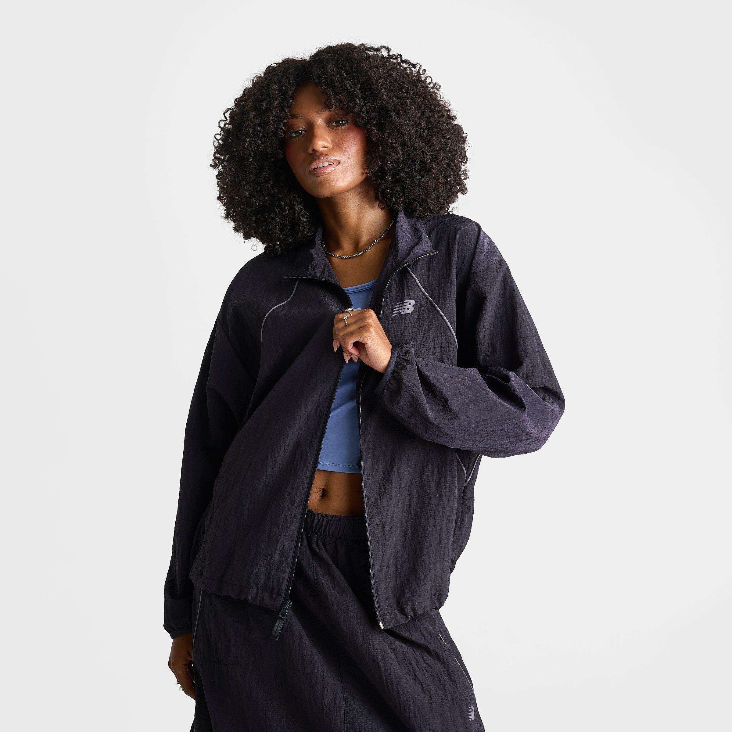 Women's New Balance Sport Legacy Woven Full-Zip Jacket