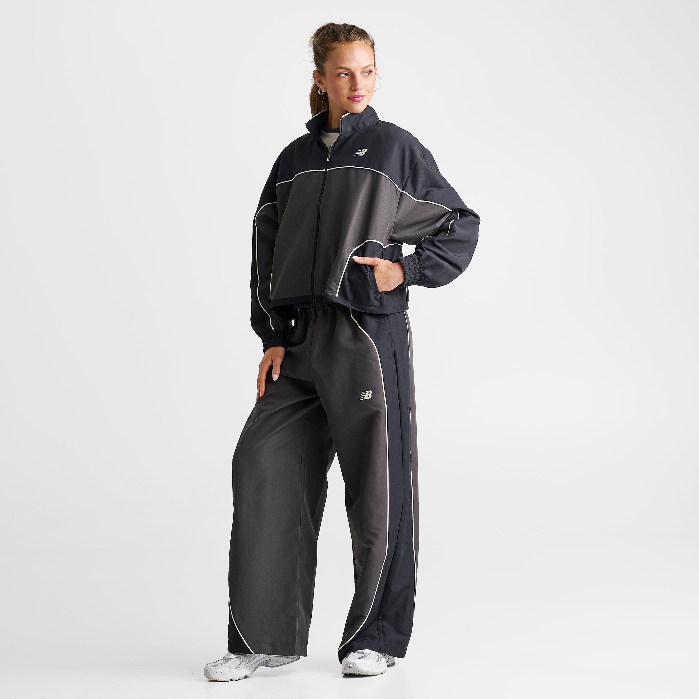 Women's New Balance Trackside Woven Full-Zip Jacket