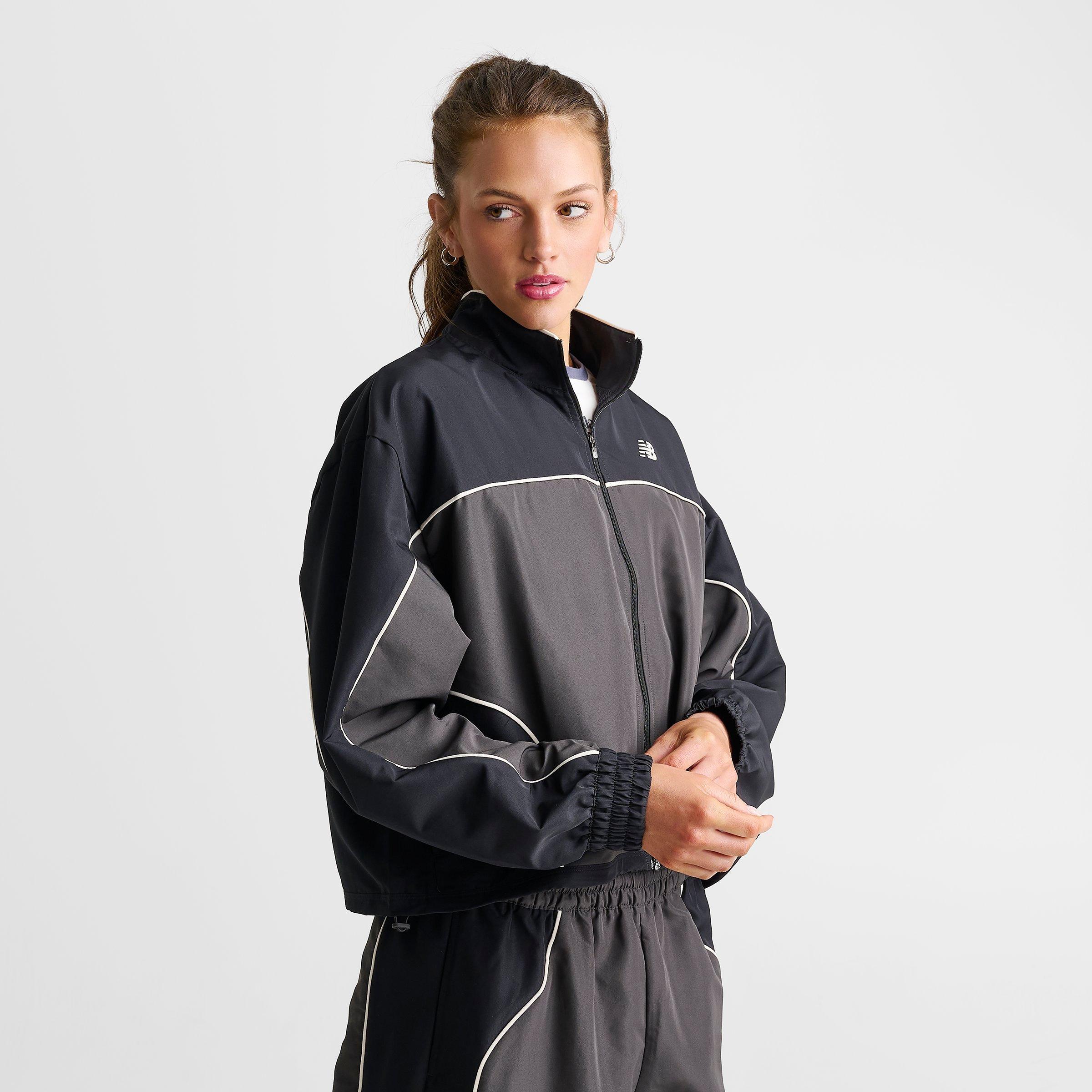 Women's New Balance Trackside Woven Full-Zip Jacket