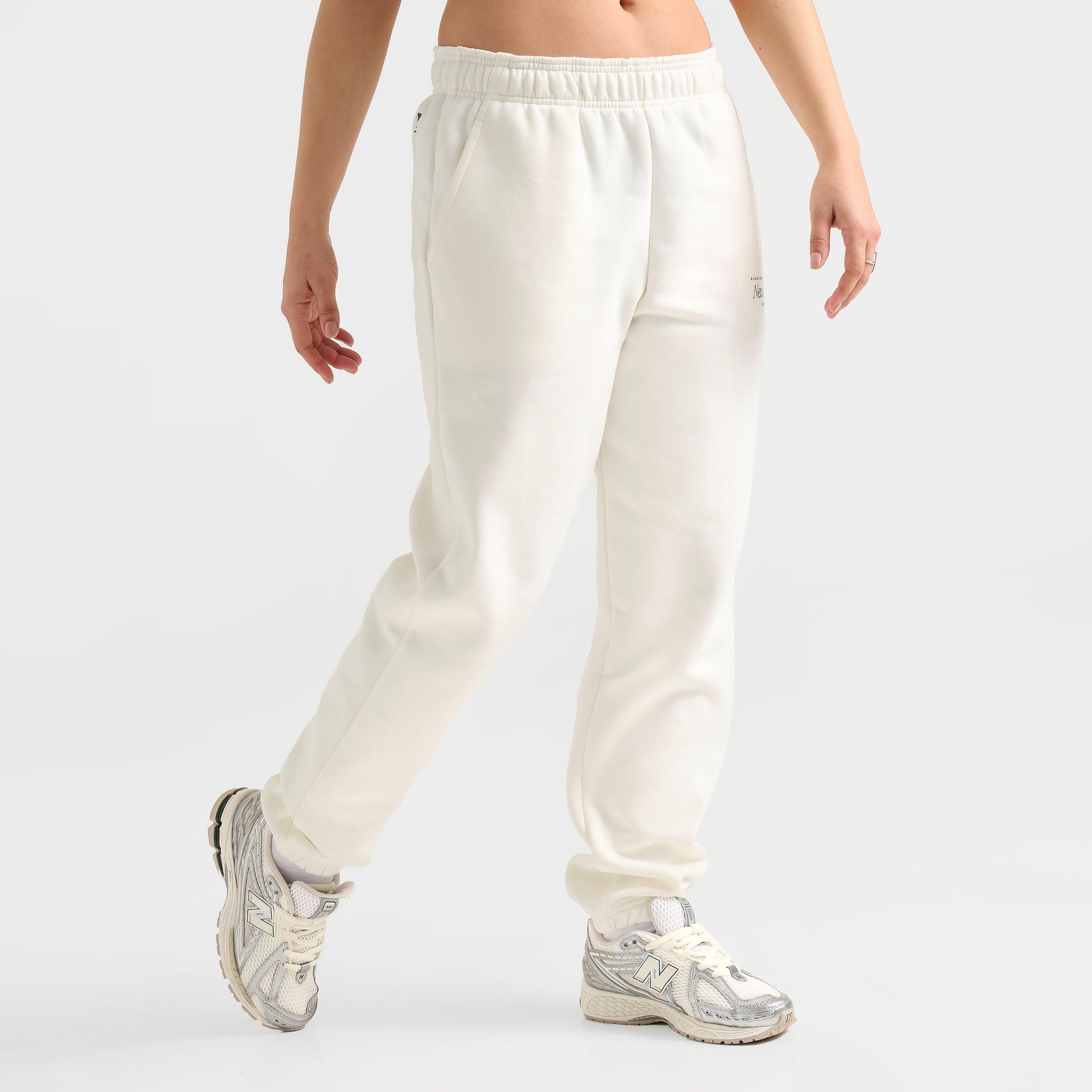 Women's New Balance Logo Cuffed Jogger Pants | JD Sports