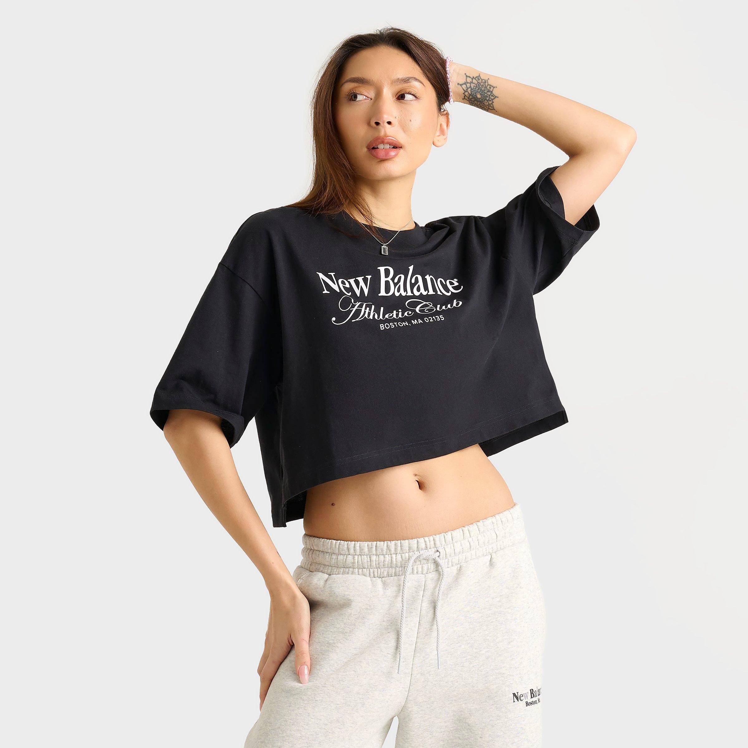 Women's New Balance Crop Club T-Shirt