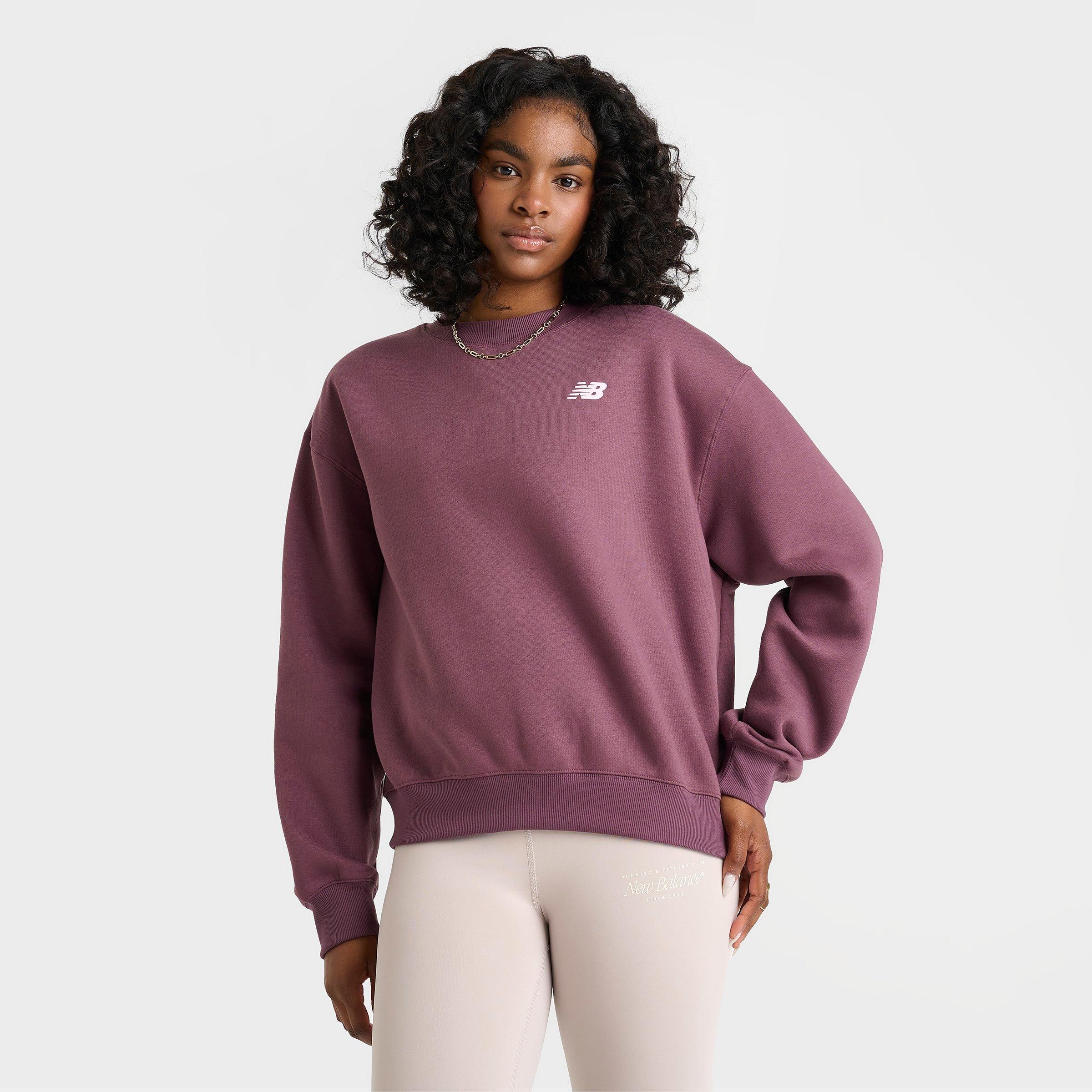 Women's New Balance Linear Club Crewneck Sweatshirt