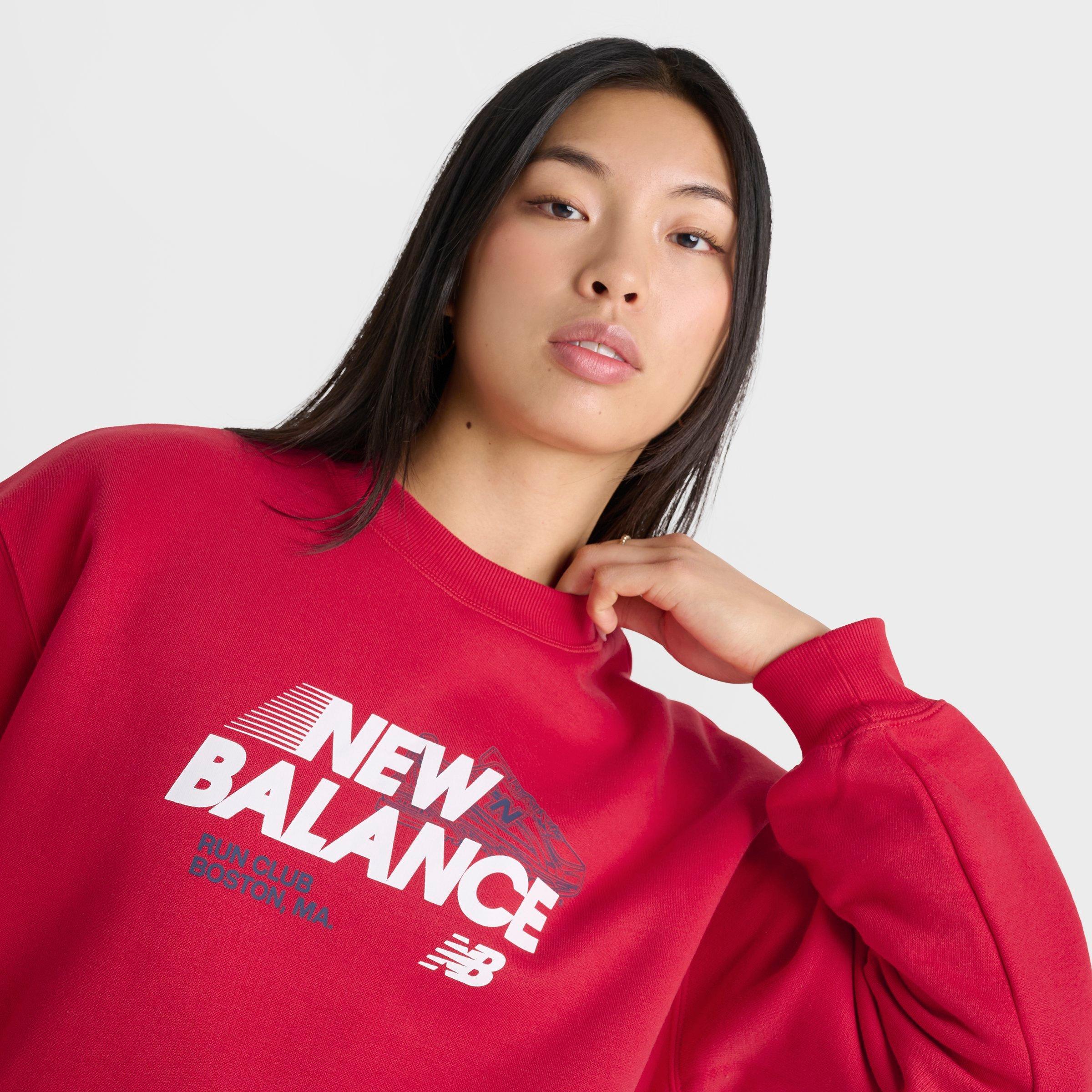 Women's New Balance Run Club Crewneck Sweatshirt