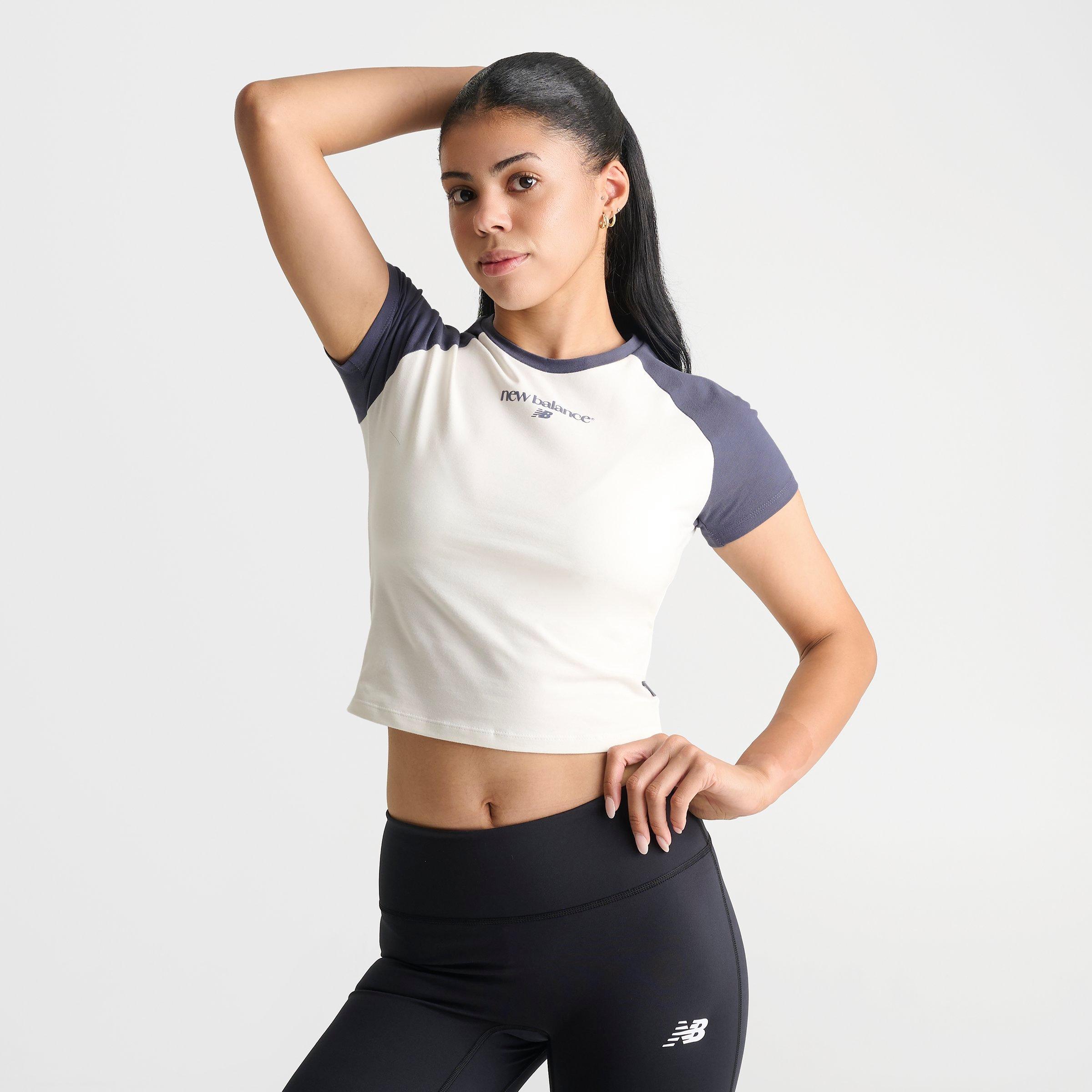 Women's New Balance Raglan Baby T-Shirt