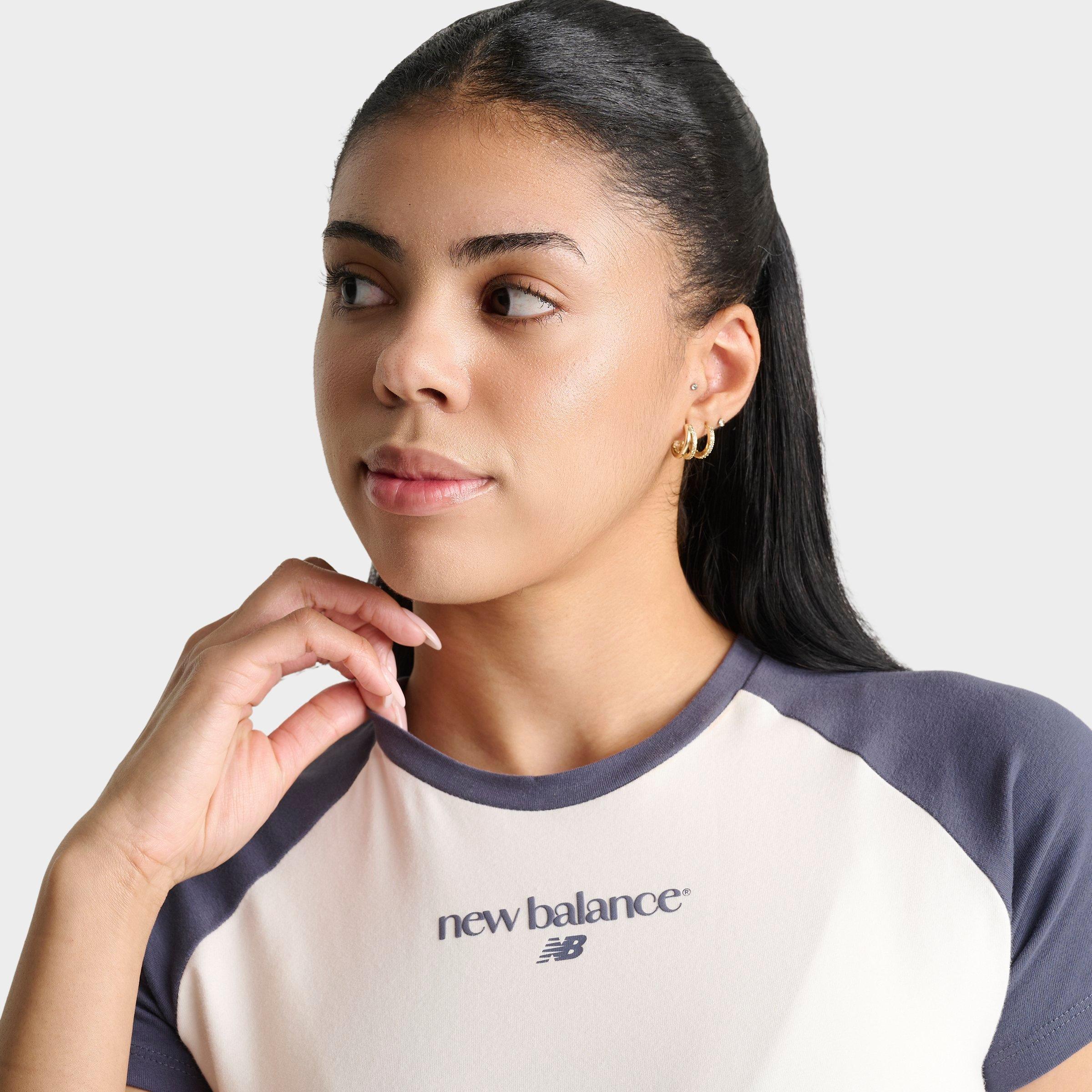 Women's New Balance Raglan Baby T-Shirt