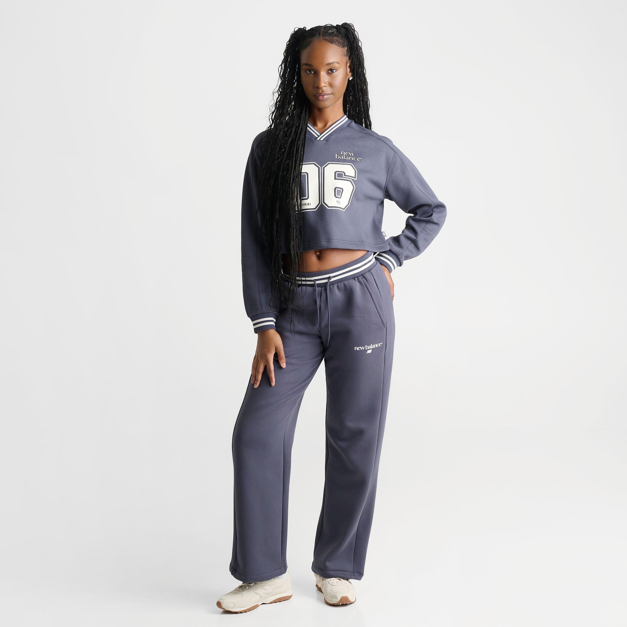 Women's New Balance Boston '06 Fleece Cropped Jersey