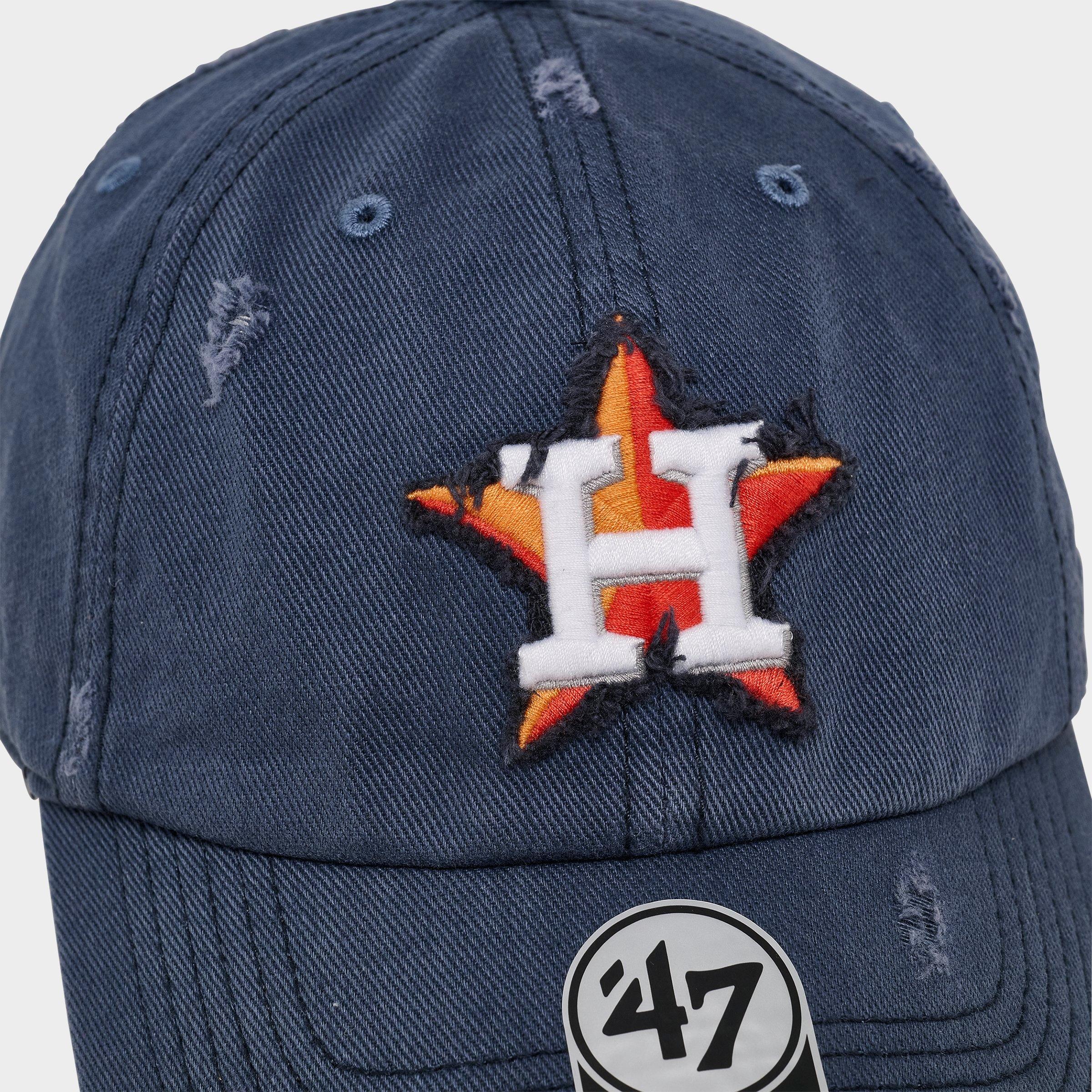 '47 Houston Astros MLB Weathered Clean Up Strapback Hat