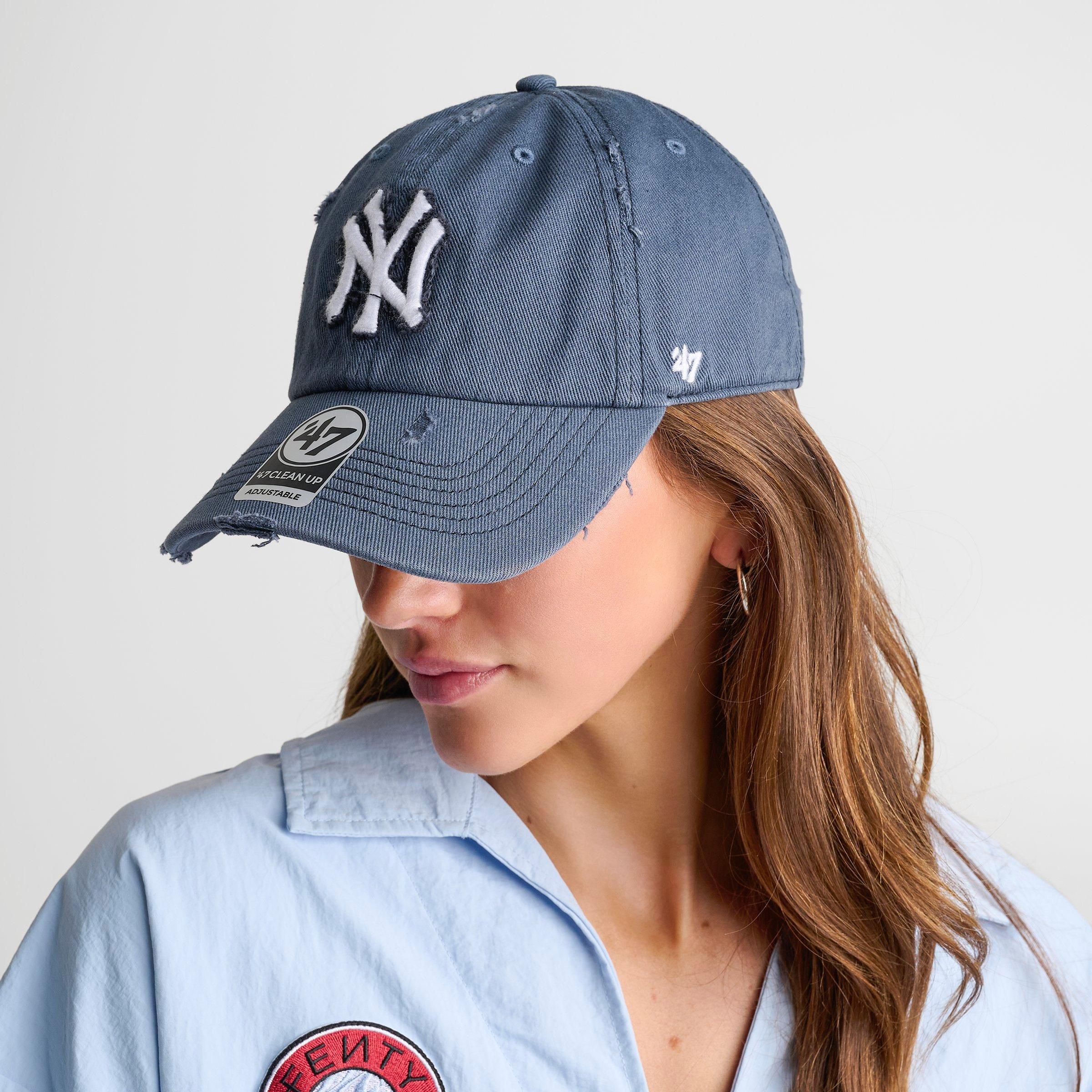 '47 New York Yankees MLB Weathered Clean Up Strapback Hat