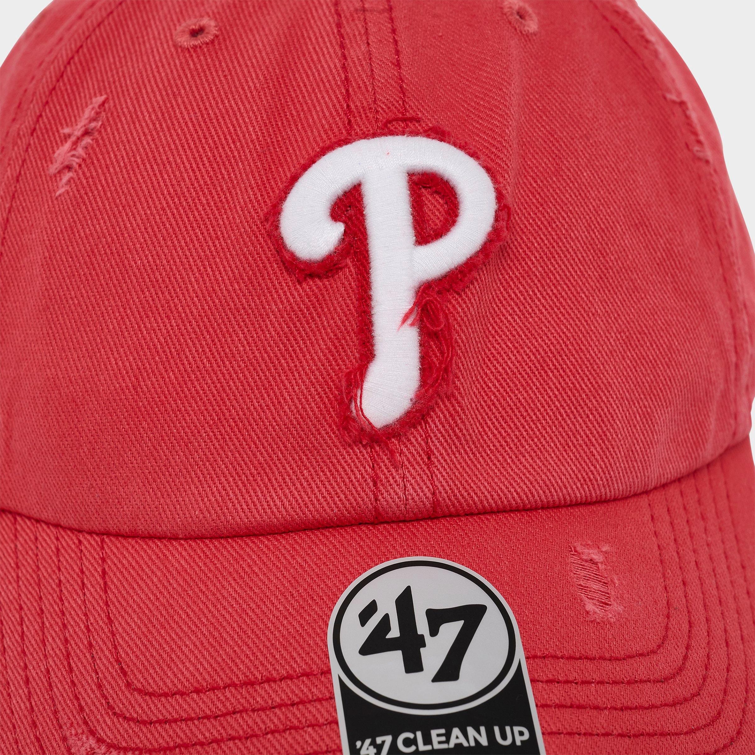 '47 Philadelphia Phillies MLB Weathered Clean Up Strapback Hat
