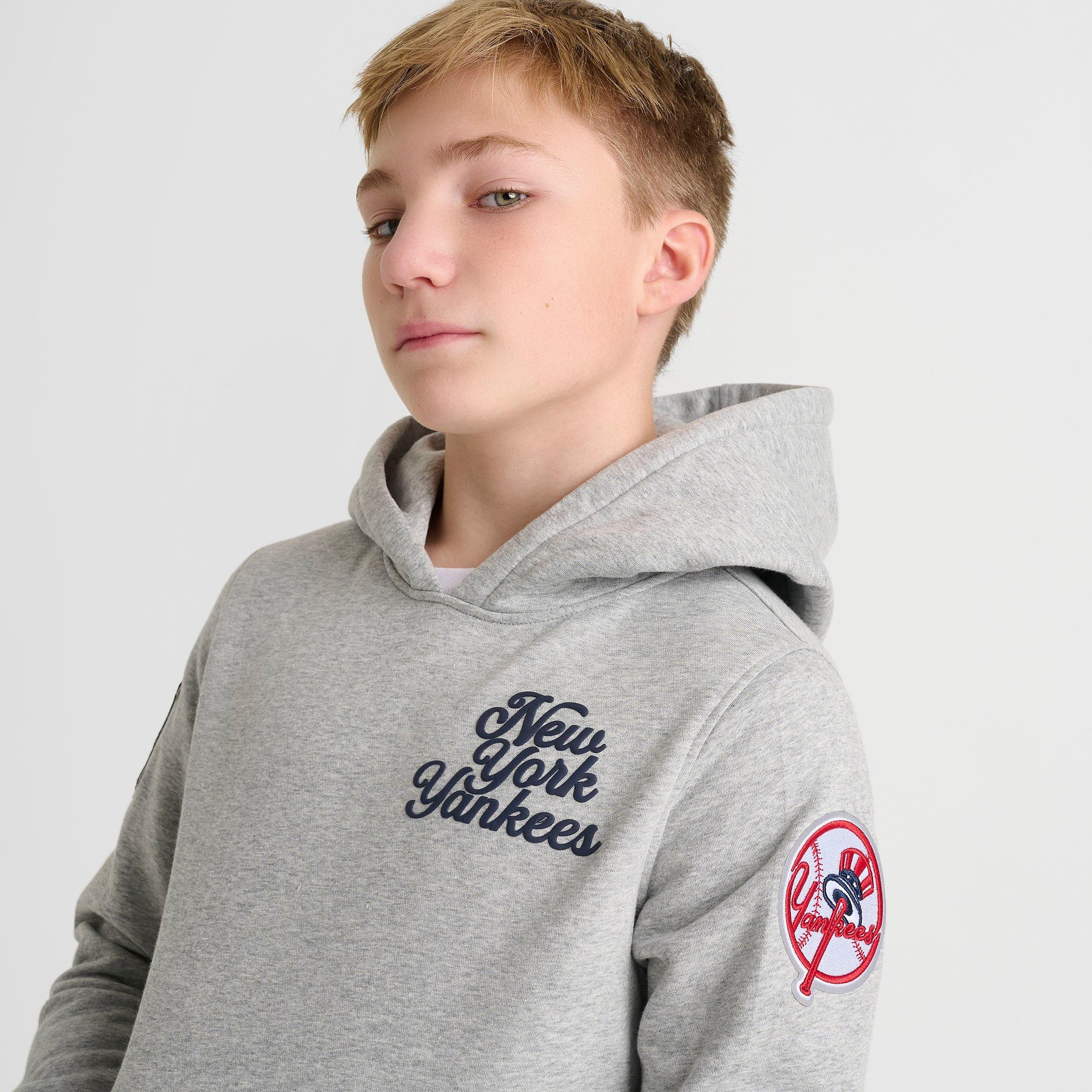Big Kids' Pro Standard New York Yankees MLB Souvenir Fleece Pullover Hoodie