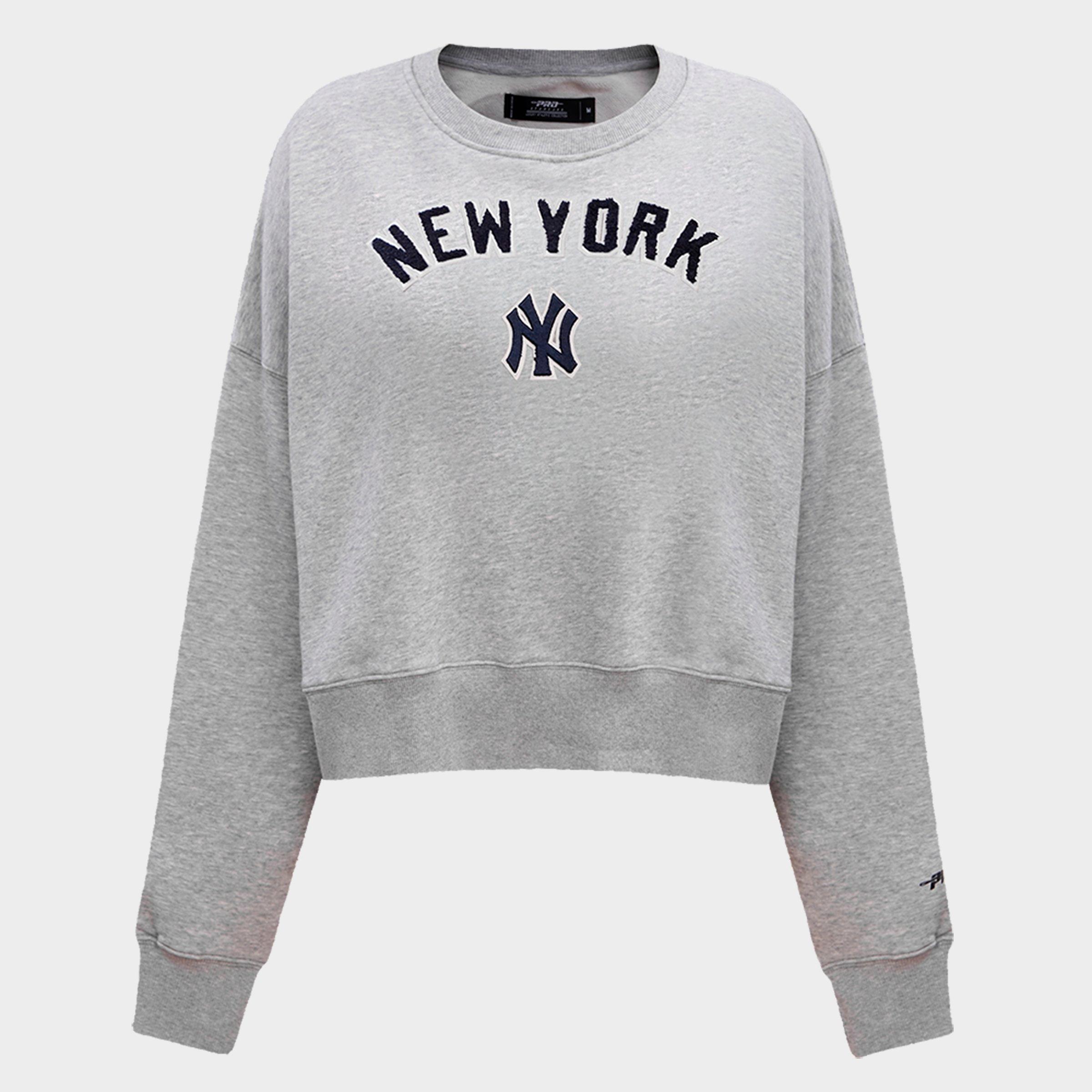 Women's Pro Standard New York Yankees MLB Classic Fleece Crewneck Sweatshirt
