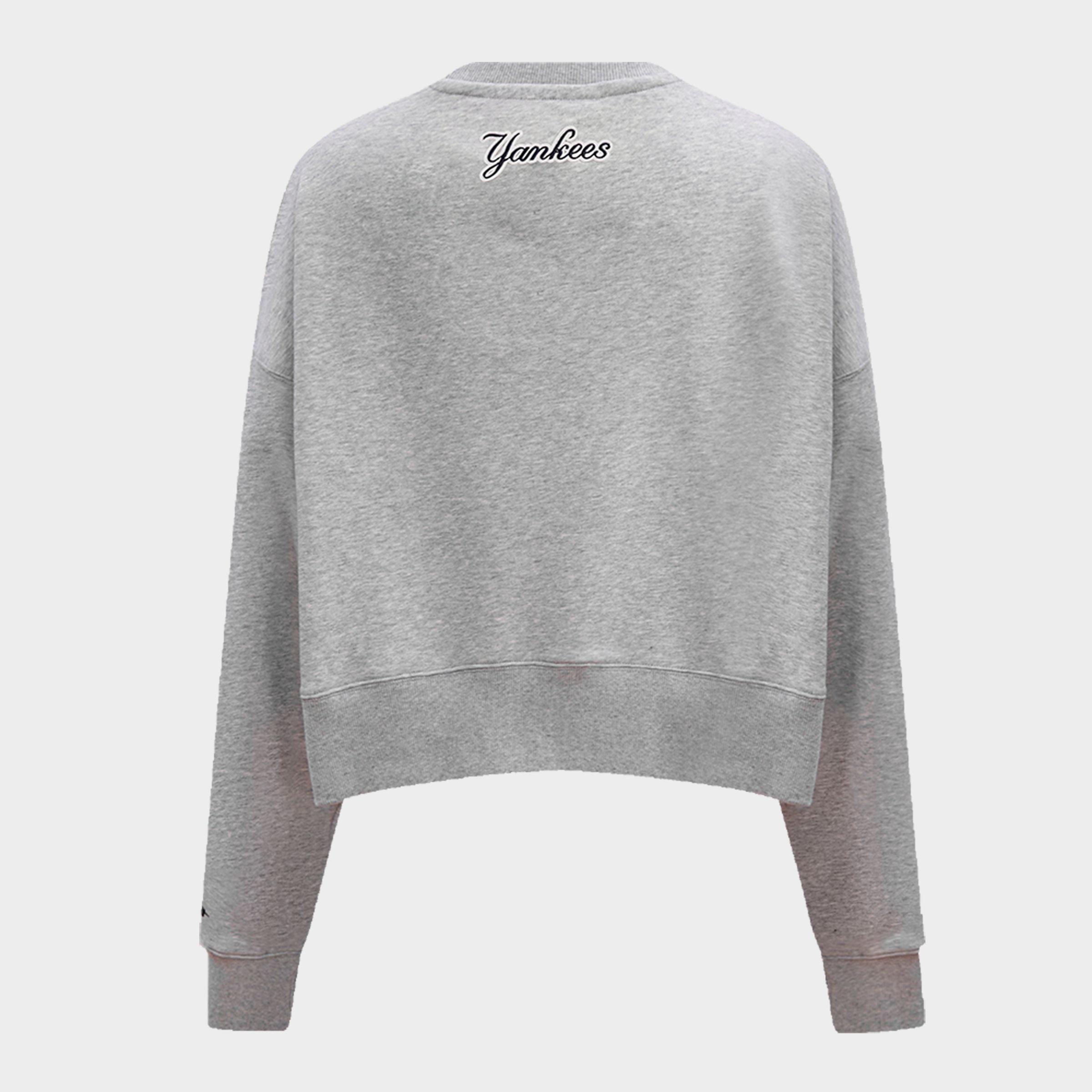 Women's Pro Standard New York Yankees MLB Classic Fleece Crewneck Sweatshirt