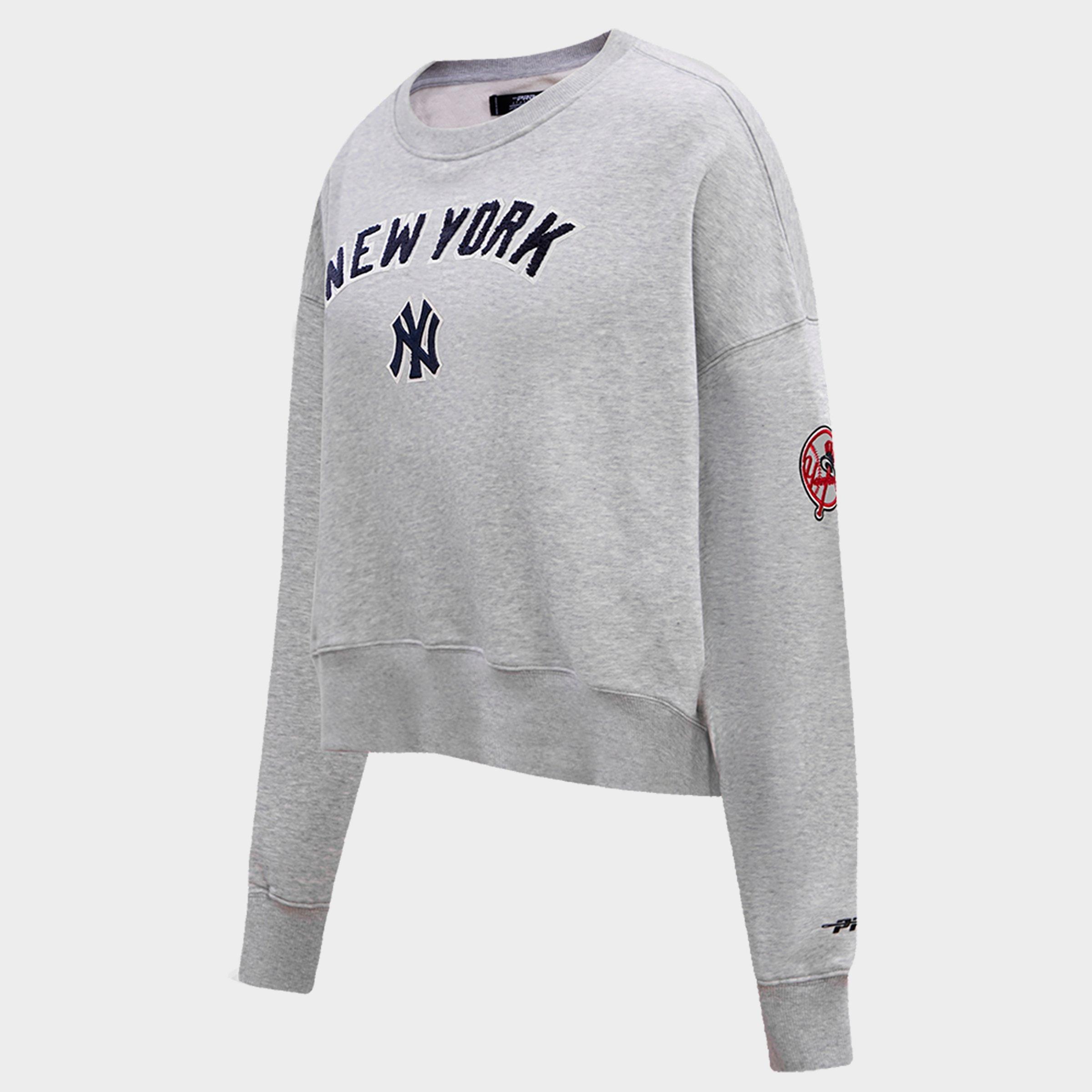 Women's Pro Standard New York Yankees MLB Classic Fleece Crewneck Sweatshirt