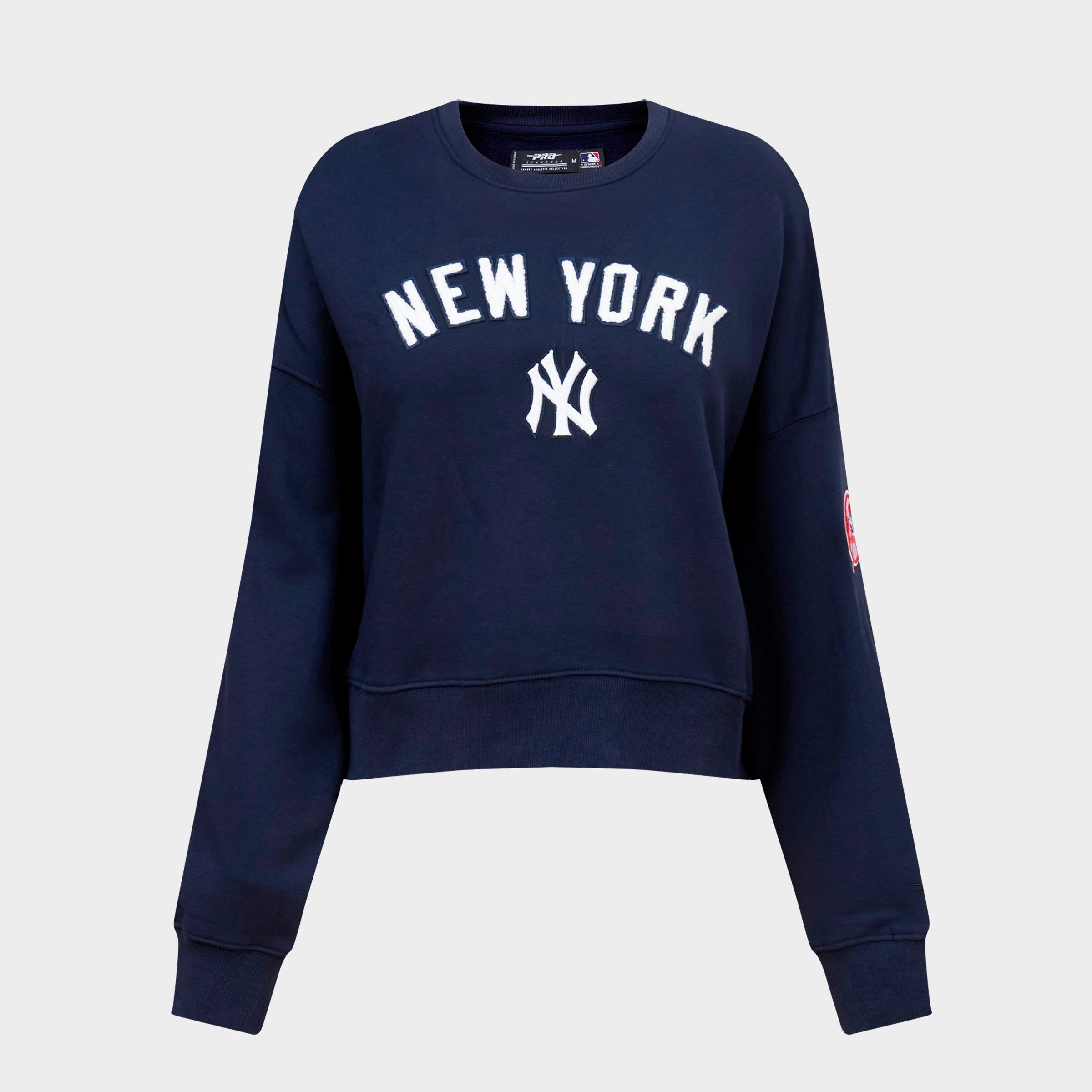 Women's Pro Standard New York Yankees MLB Classic Fleece Crewneck Sweatshirt