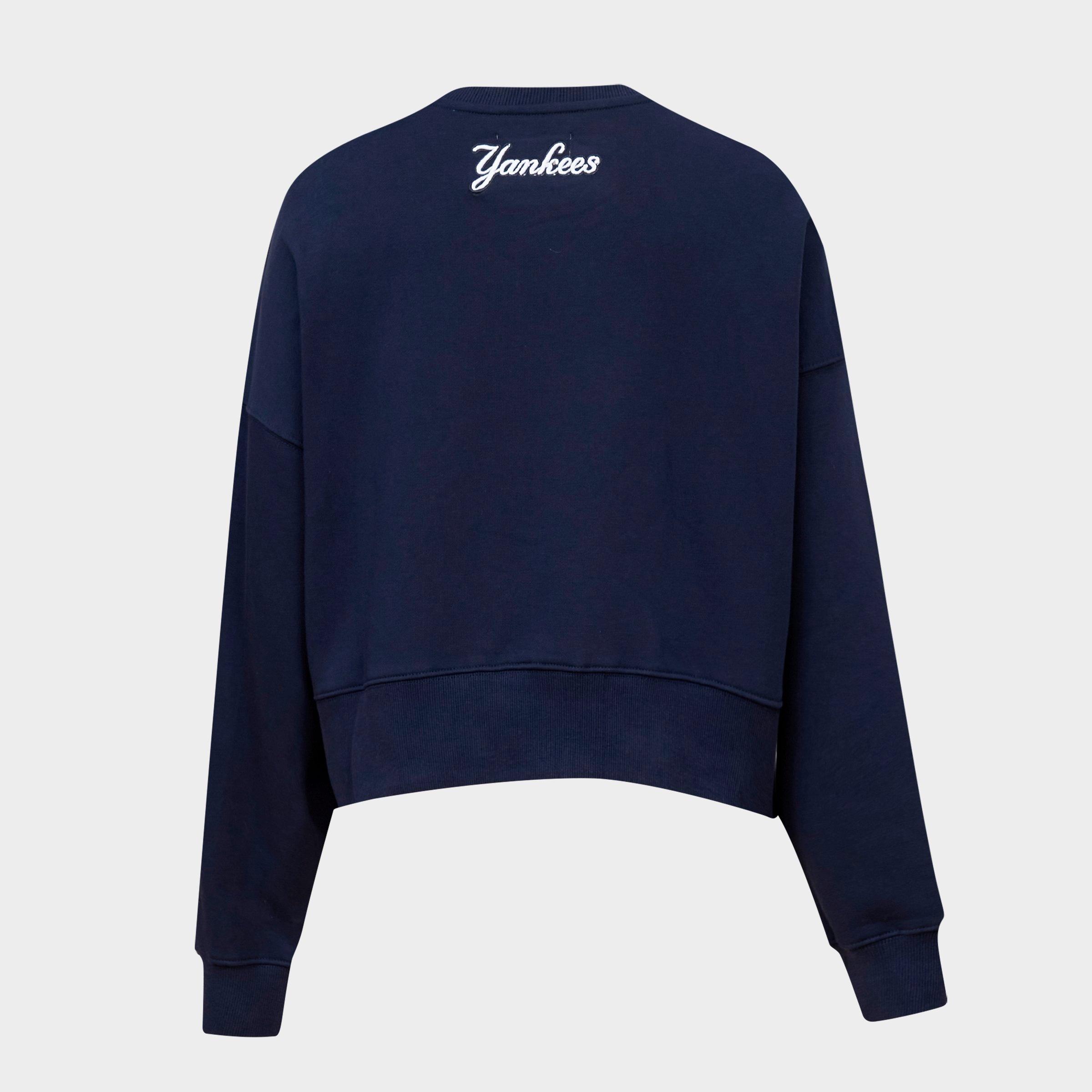 Women's Pro Standard New York Yankees MLB Classic Fleece Crewneck Sweatshirt