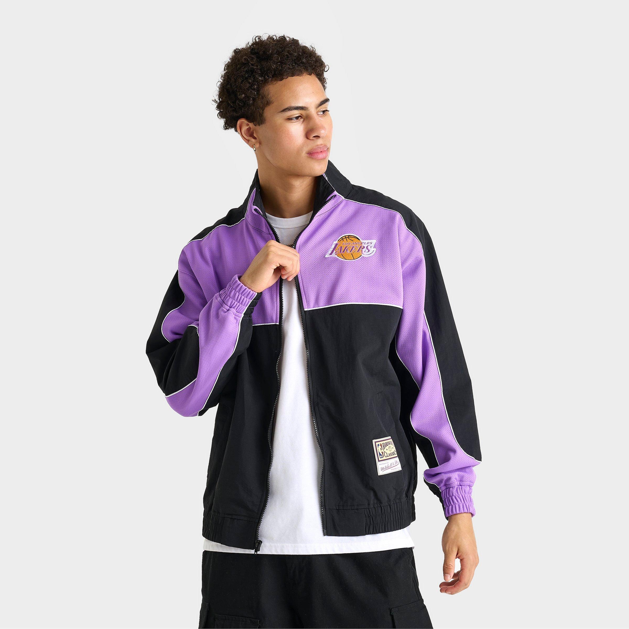 Men's Mitchell & Ness Los Angeles Lakers NBA Mesh Nylon Full