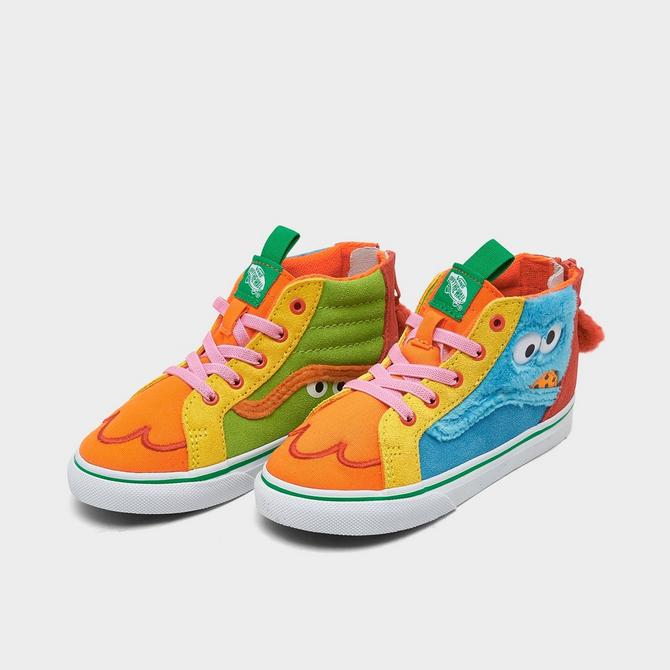 Kids' Toddler Vans Street SK8-Hi Zip Casual Shoes|