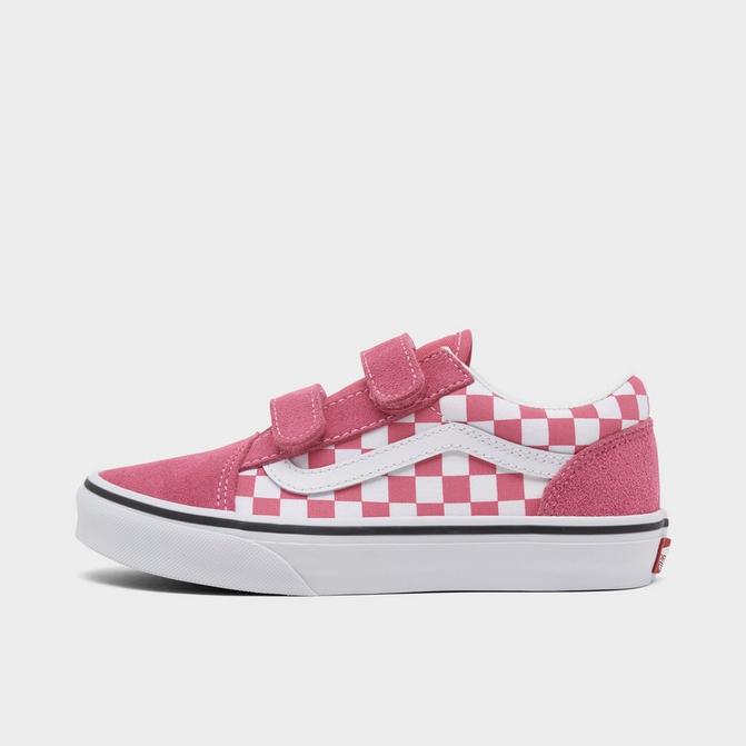 Girls Little Kids Vans Old Skool V Casual Shoes