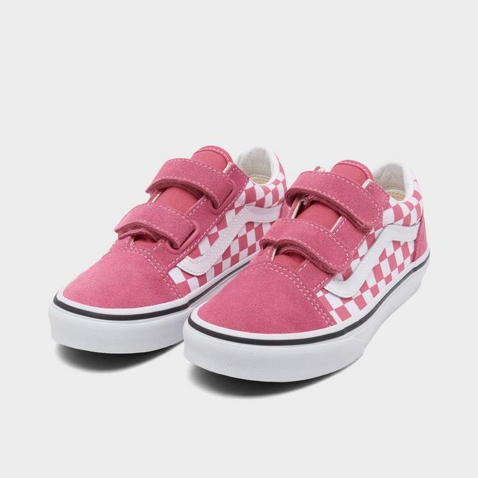 Girls Little Kids Vans Old Skool V Casual Shoes