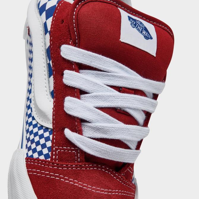 Red vans big kids sales