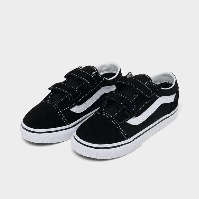 Kids Toddler Vans Old Skool Hook and Loop Casual Shoes