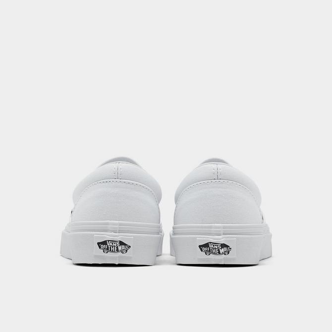 Vans Classic Slip-On Shoes (Low Tide/True White) - 6.0 Boys/7.5 Women