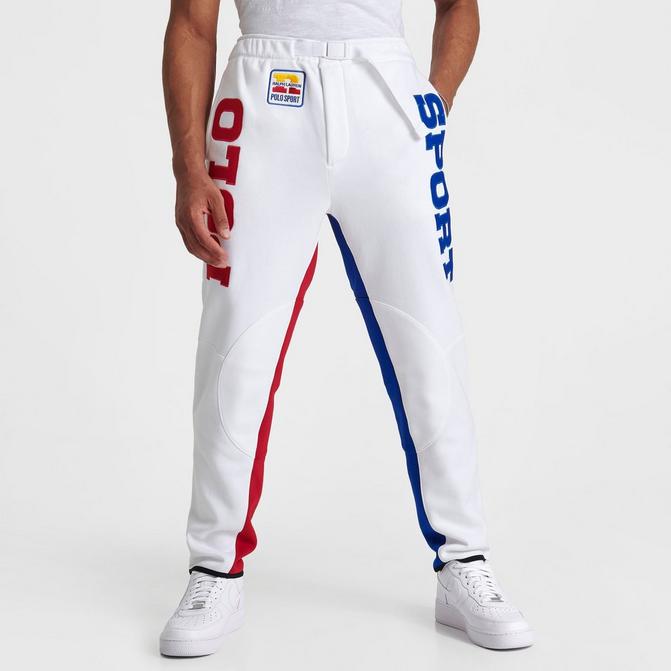 Men's Ralph Lauren Polo Sport RL Moto Graphic Fleece Track Pants| JD Sports