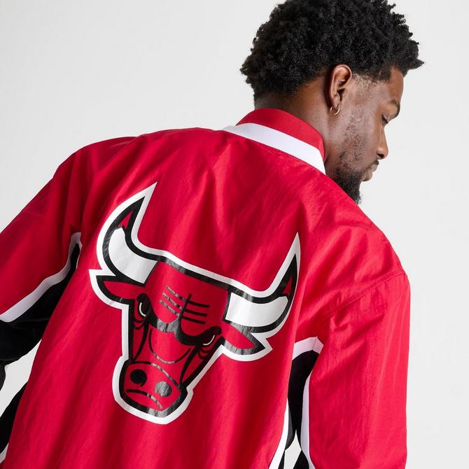 Men s Mitchell Ness Chicago Bulls NBA 1992 93 Authentic Warm Up Jacket JD Sports