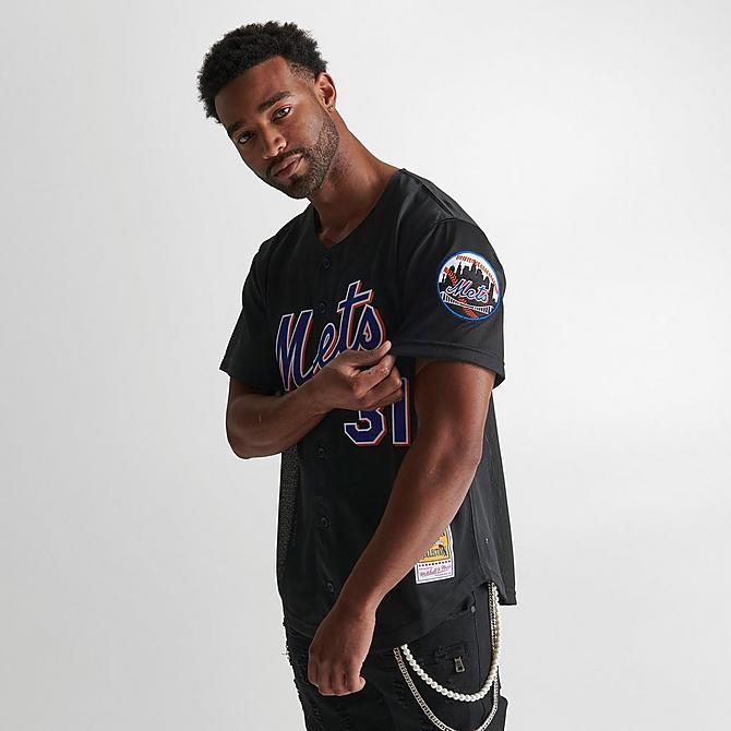 mitchell and ness mets jersey