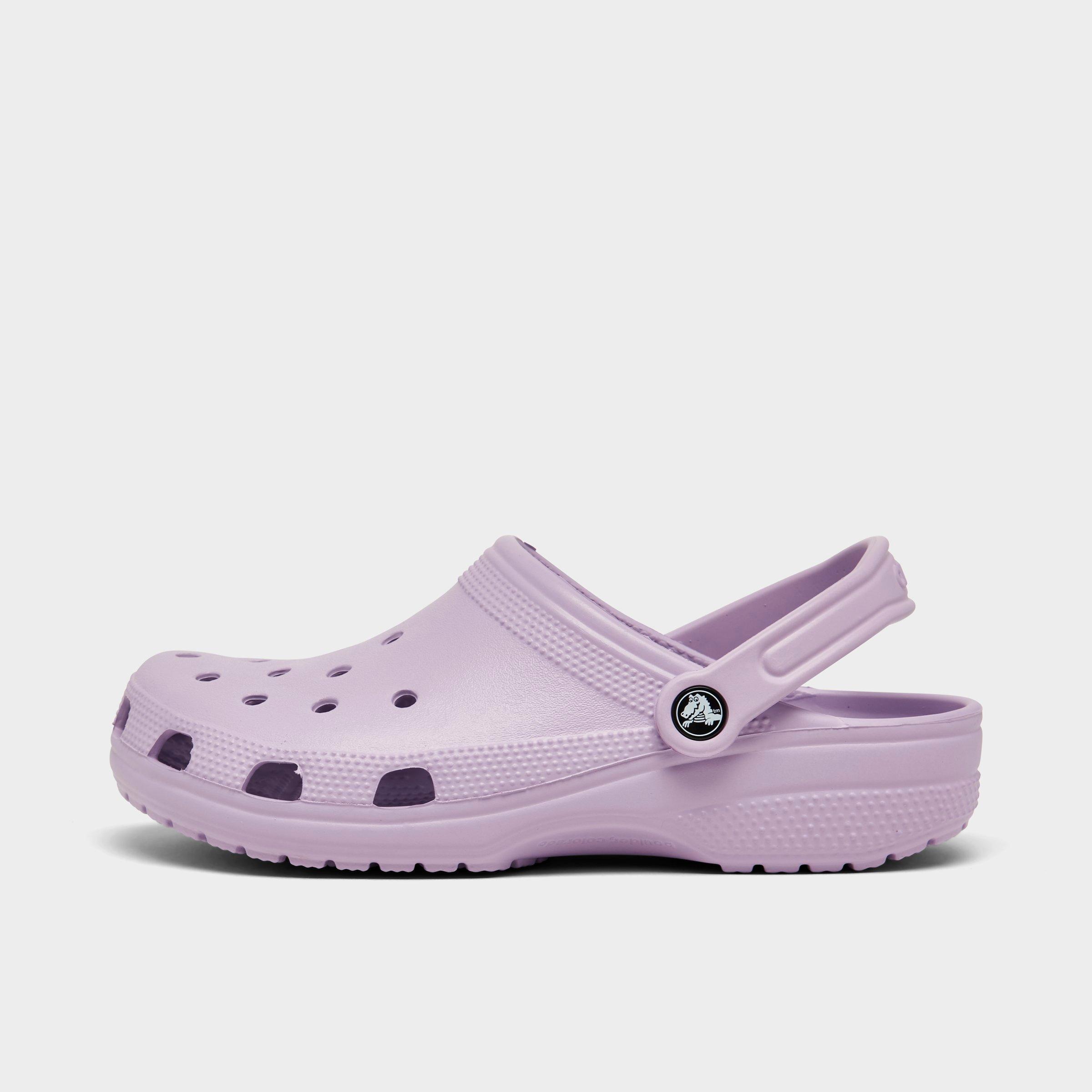 pale pink crocs