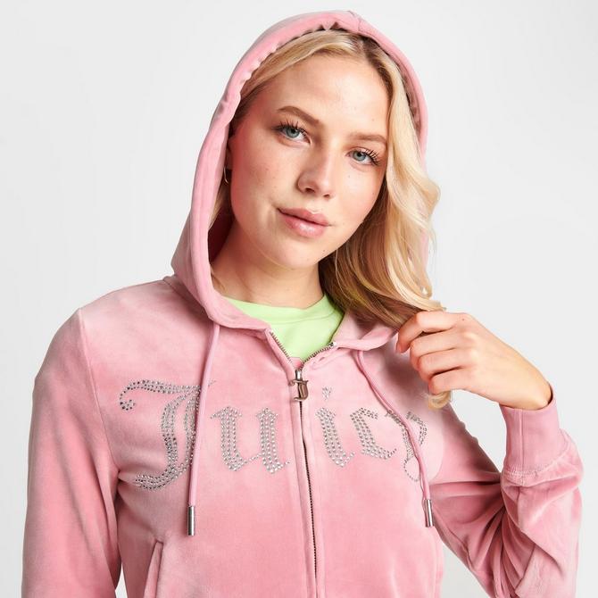 Victoria's Secret PINK Bling Perfect Zip Hoodie found on Polyvore