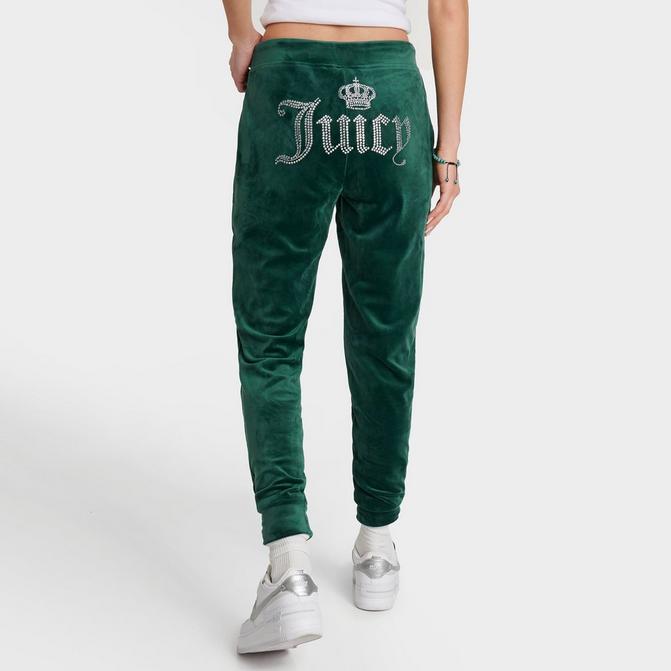 Girls pink Juicy Couture Diamante Joggers
