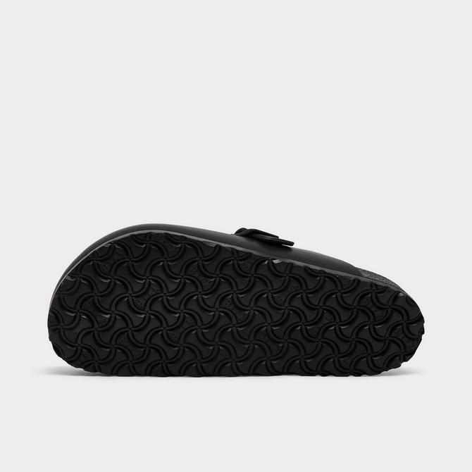 Birkenstock Boston Eva In Black | Natural Oiled Leather