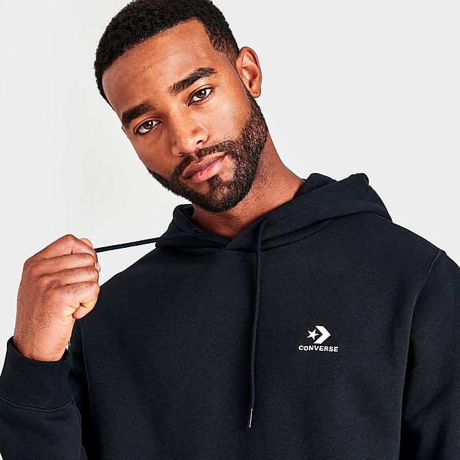 Converse Go-To Embroidered Star Chevron Fleece Hoodie| JD Sports