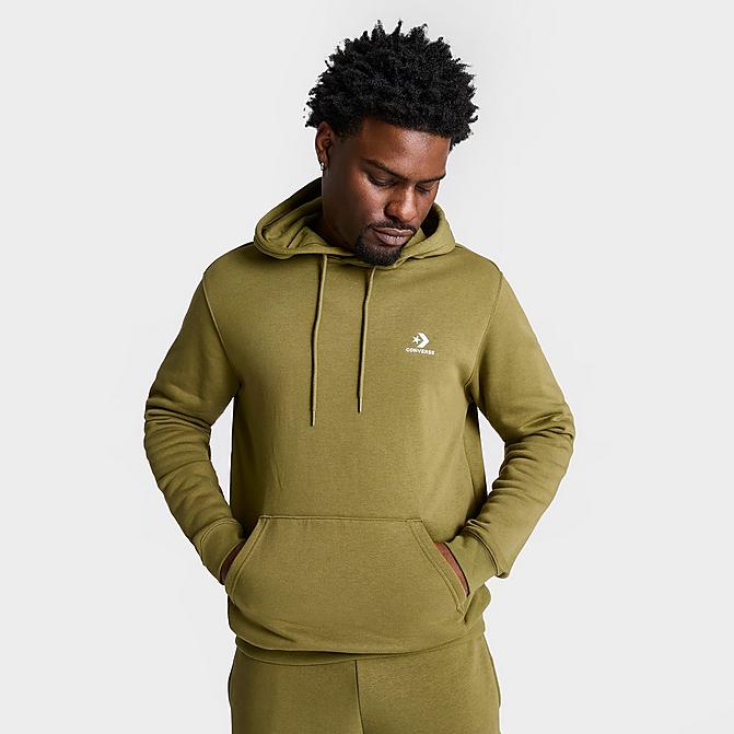 Converse Go-To Embroidered Star Chevron Fleece Hoodie | JD Sports