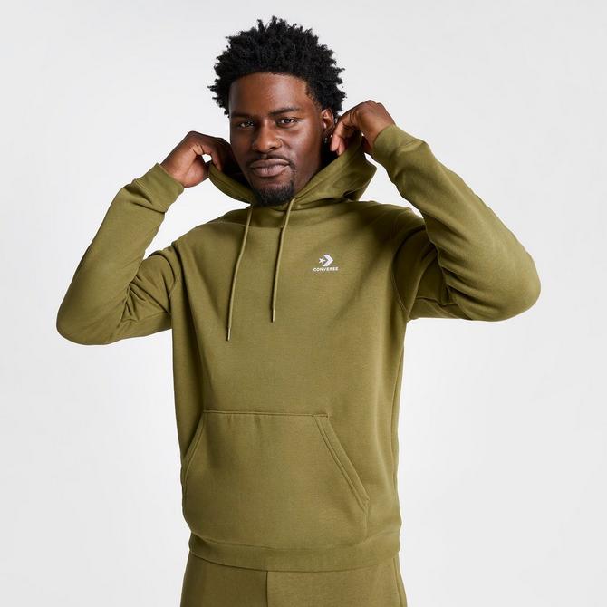 Converse Go-To Embroidered Star Chevron Fleece Hoodie | JD Sports