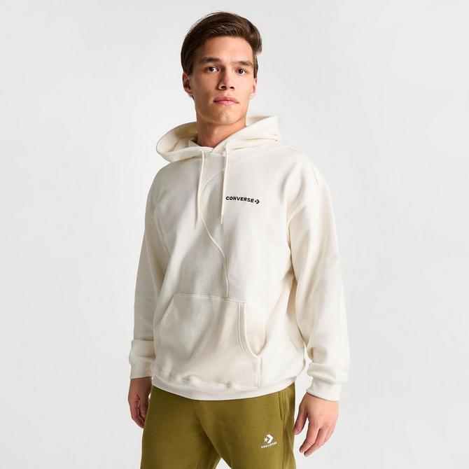 White 2024 converse hoodie