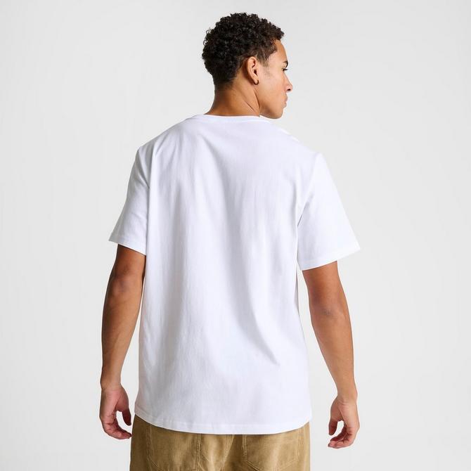 White converse clearance t shirt mens