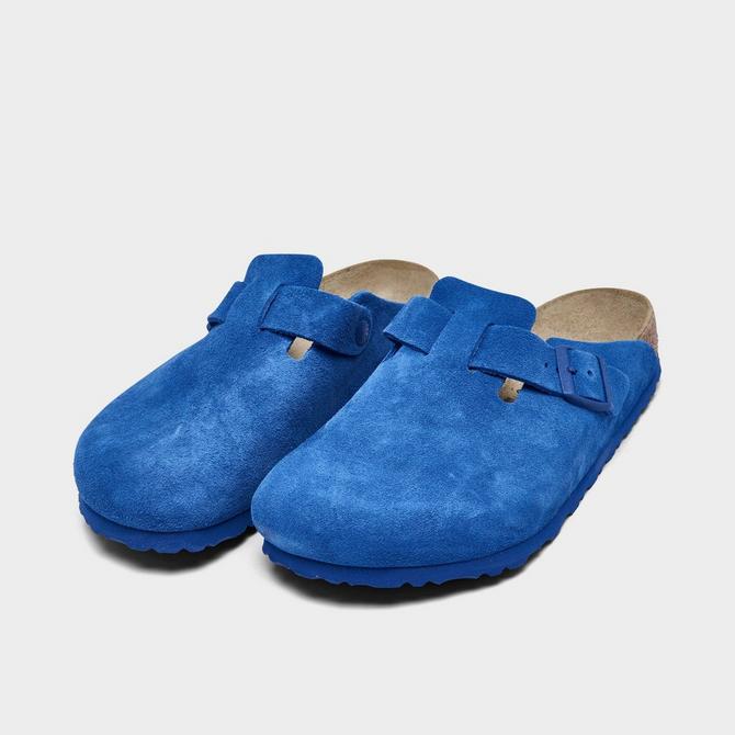 Blue best sale birkenstock clogs