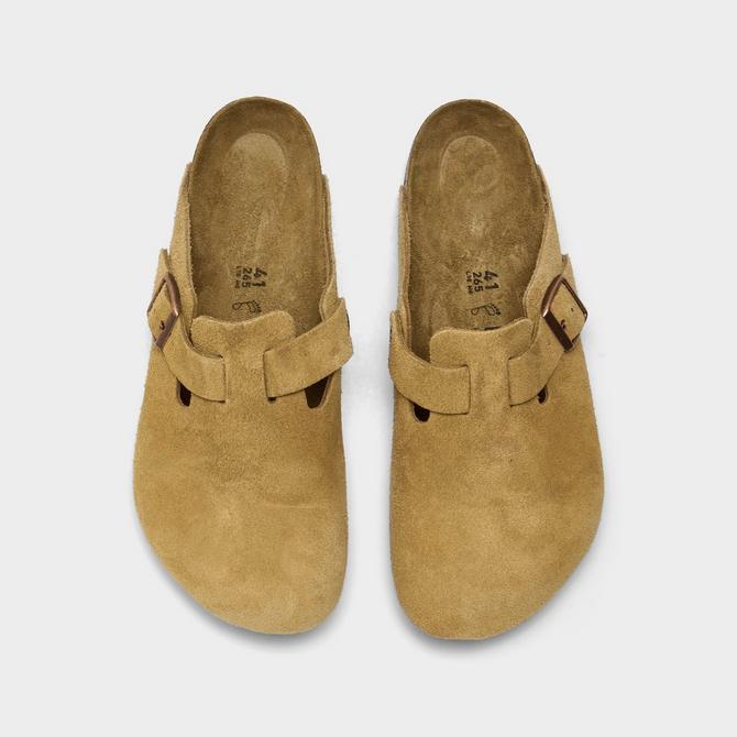Boston Chunky Suede Leather Warm Sand | BIRKENSTOCK