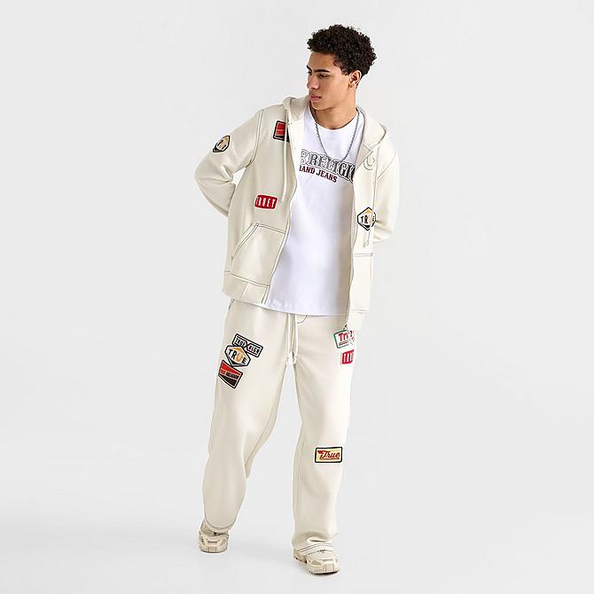 Men's True Religion Big T Patch Full-Zip Hoodie| JD Sports Men's True Religion Big T Patch Full-Zip Hoodie| JD Sports