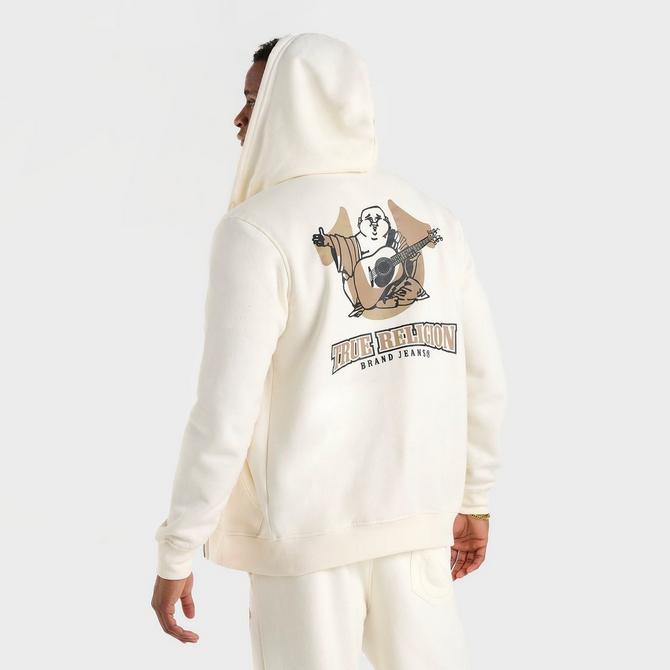 Men's True Religion Arch Logo Buddha Full-Zip Hoodie| JD Sports