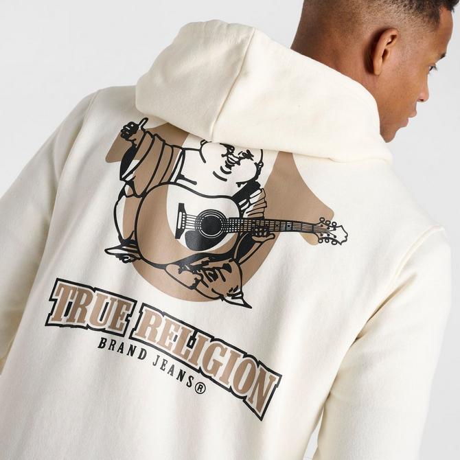 Men s True Religion Arch Logo Buddha Full Zip Hoodie JD Sports