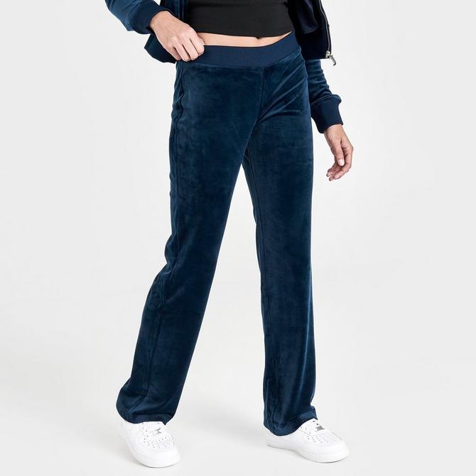 Women's Juicy Couture OG Big Bling Velour Track Pants