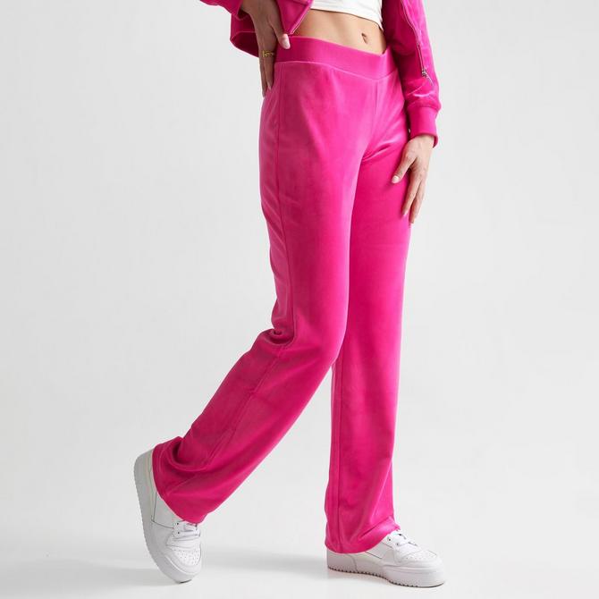 Brown JUICY COUTURE Diamante Velour Track Pants - JD Sports Global