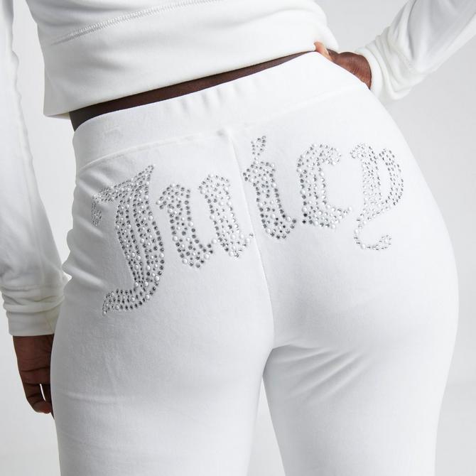 JUICY COUTURE OG Big Bling Womens Velour Track Pants