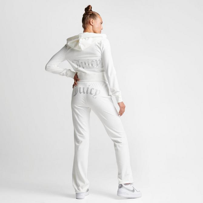 Juicy Couture White Tracksuit pants size M