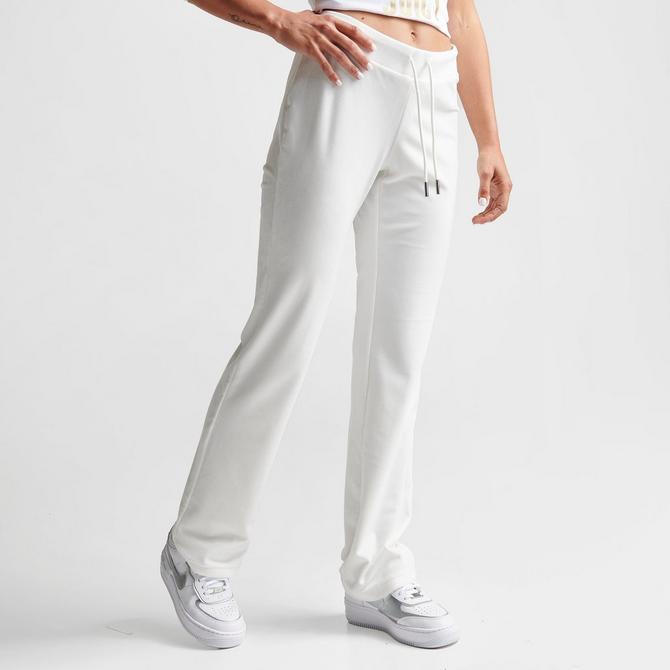 Women White Track Pants